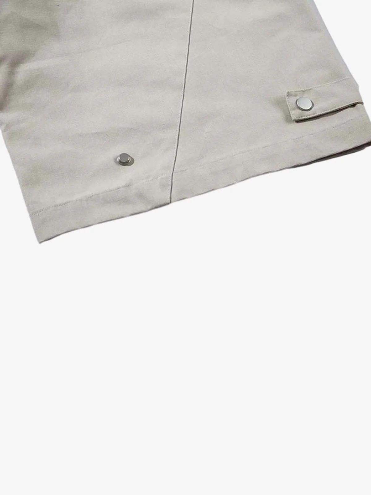 Belted Pleated Wide Leg Jorts - Image 7