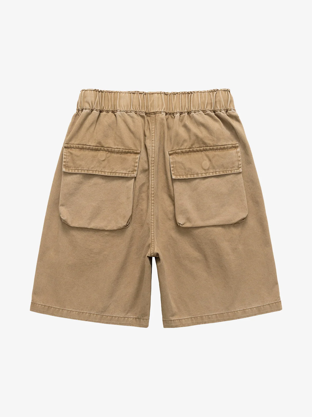 Graphic Print Drawstring Shorts - Image 4
