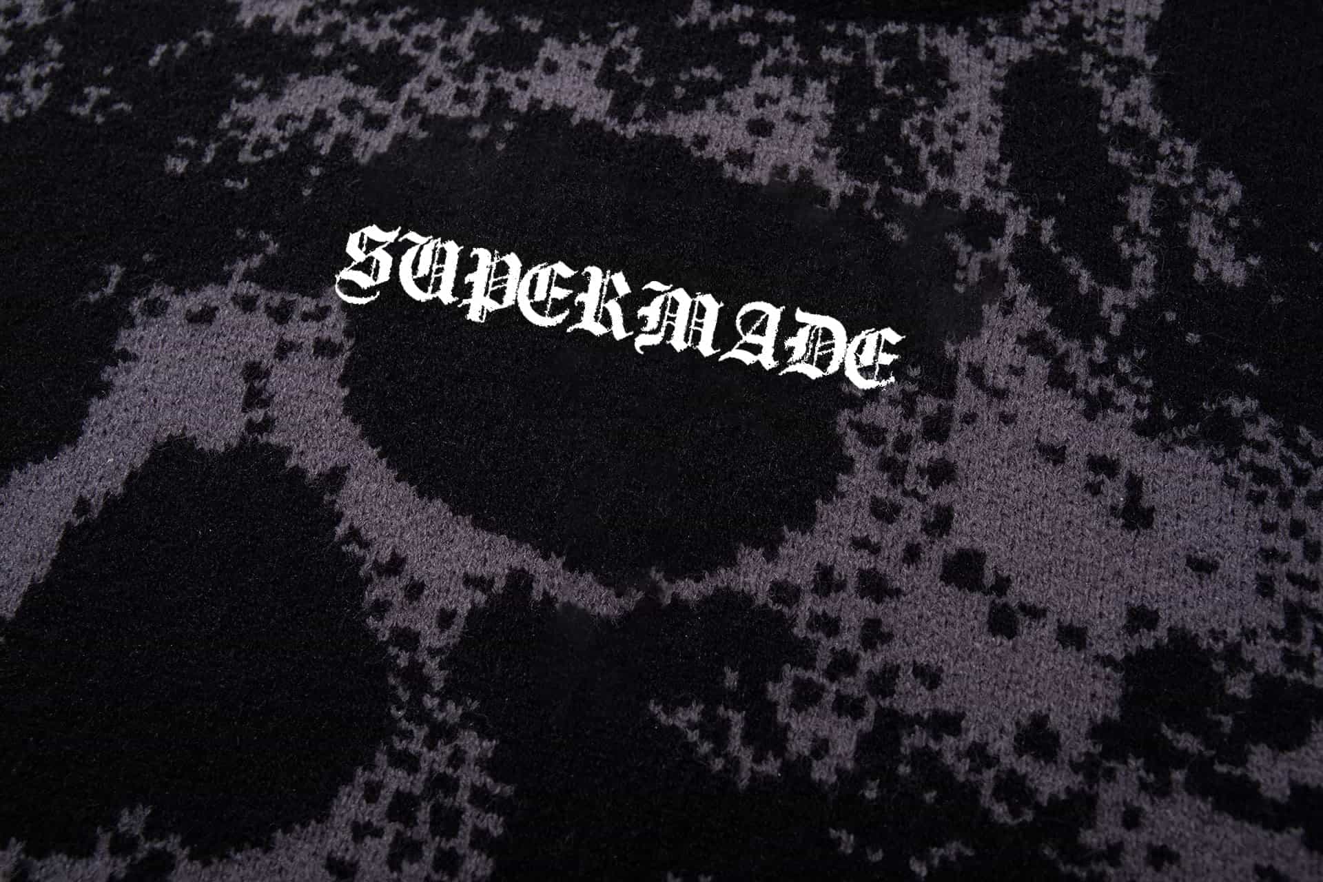 Dark Street Skull Frayed Hem Sweater - Image 21
