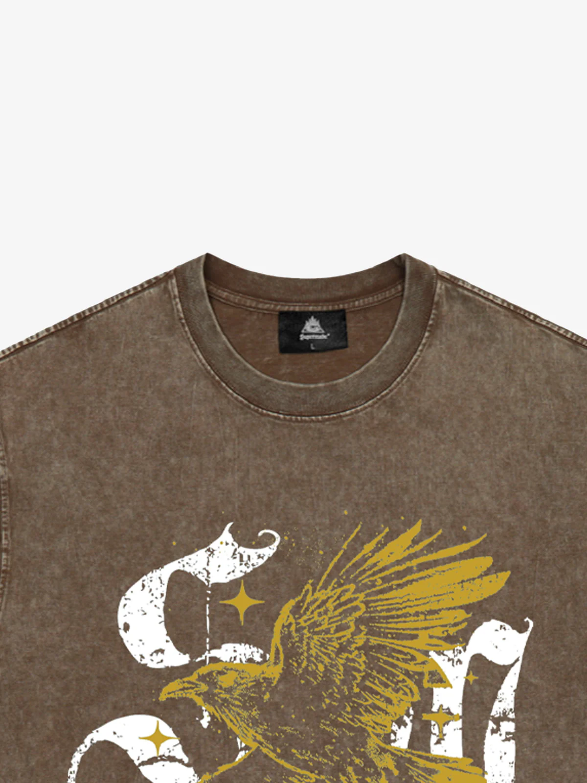 Original Distressed Eagle Graphic T-Shirt - Image 3