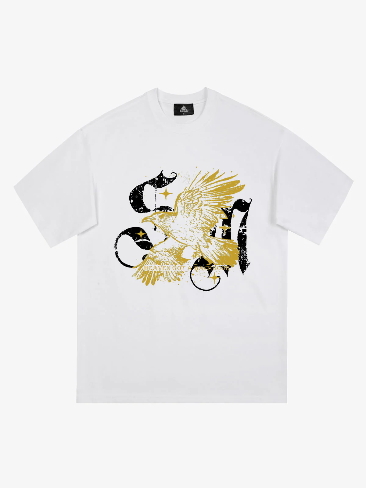 Original Distressed Eagle Graphic T-Shirt - Image 7