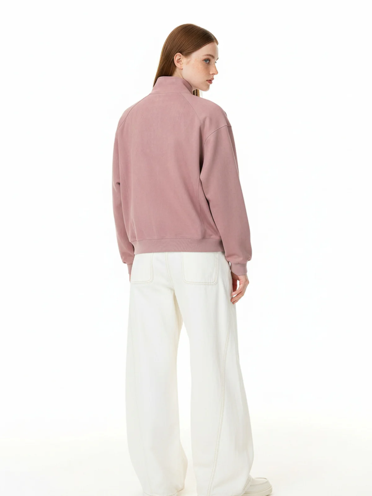 Embroidered Floral Patches Barrel Jeans - Image 6