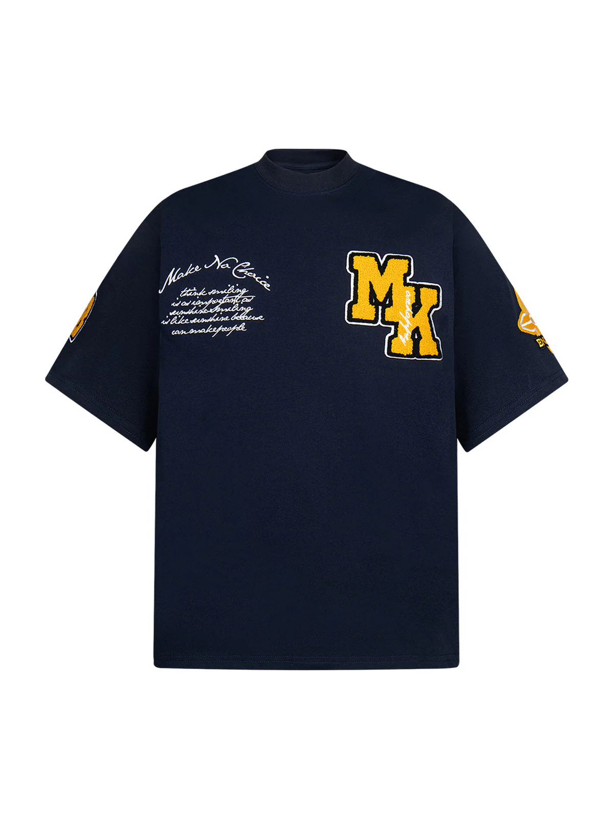 Embroidered Oversized T-Shirt Set - Image 5
