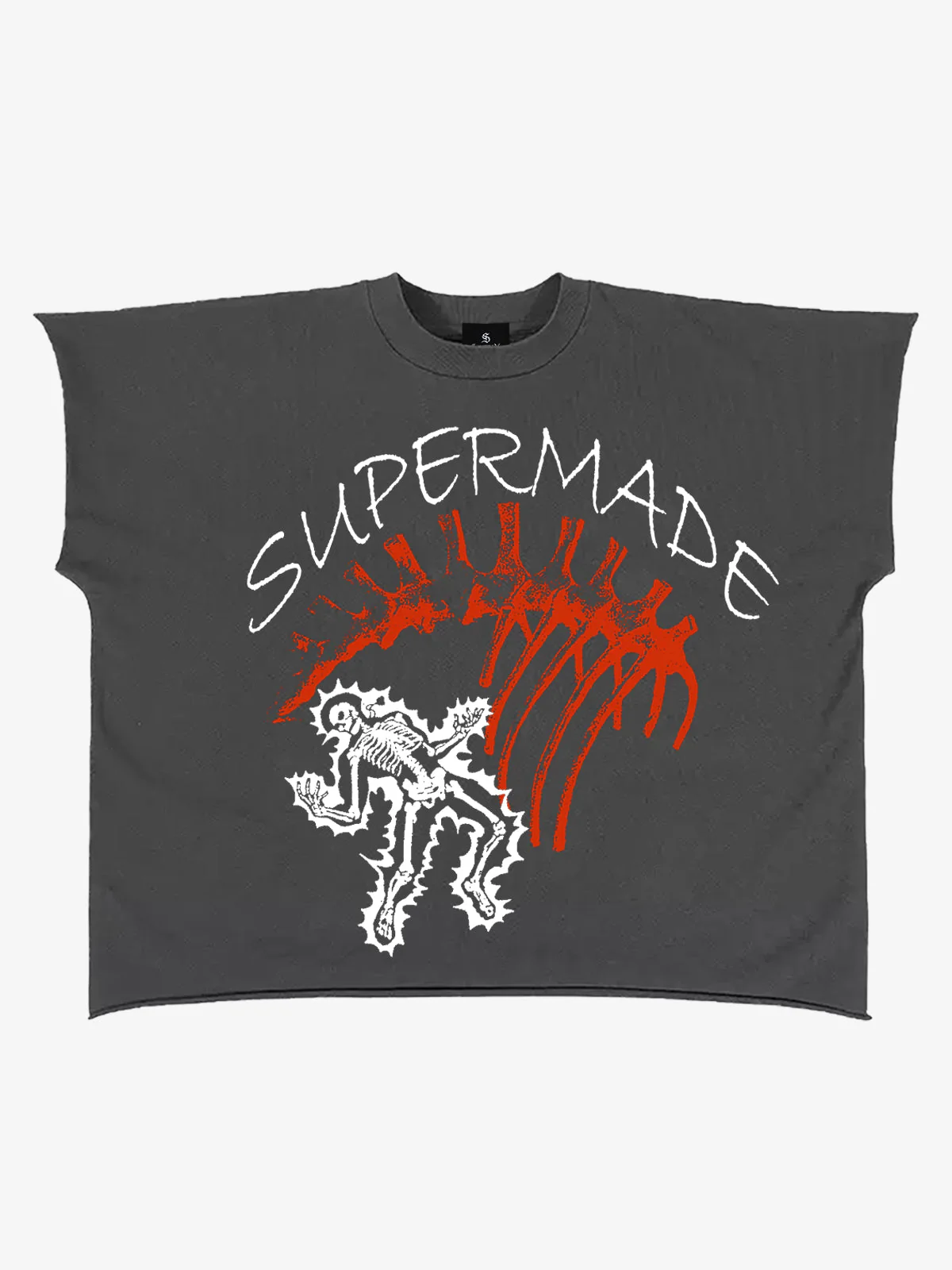 Fun Graphic Print Boxy Silhouette T-Shirt - Image 2