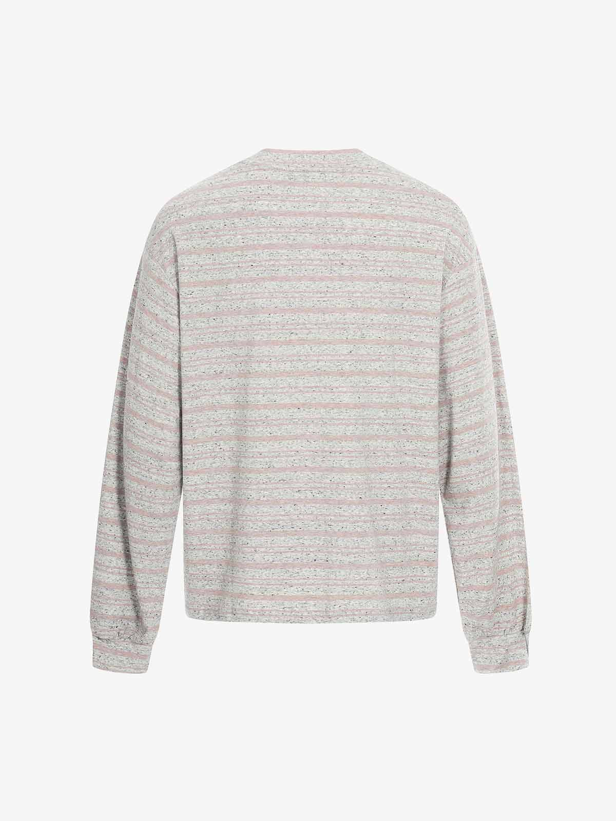 Graphic Letter Star Print Long Sleeve T-Shirt - Image 4