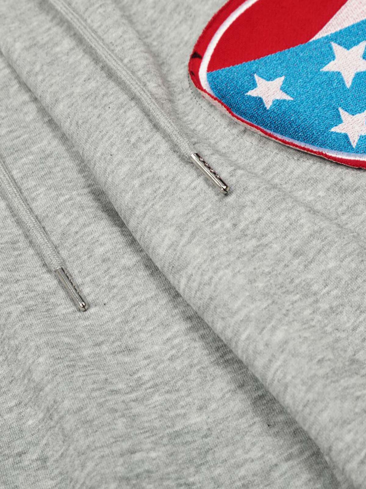 Hip-Hop Patch Embroidered Wide-Leg Sweatpants - Image 8