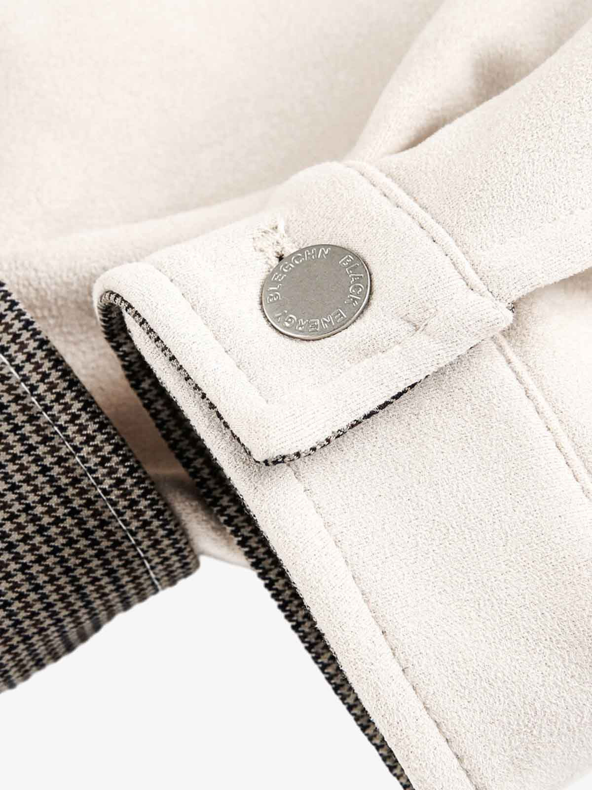 Military-Inspired Utility Shoulder Straps Zip Jacket - Image 3