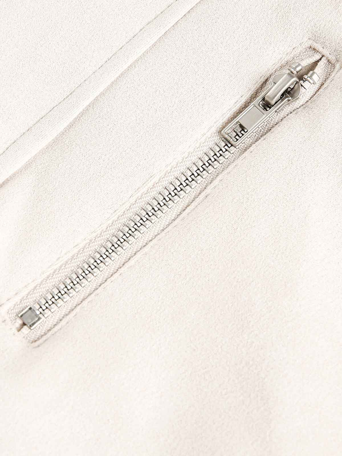 Military-Inspired Utility Shoulder Straps Zip Jacket - Image 9