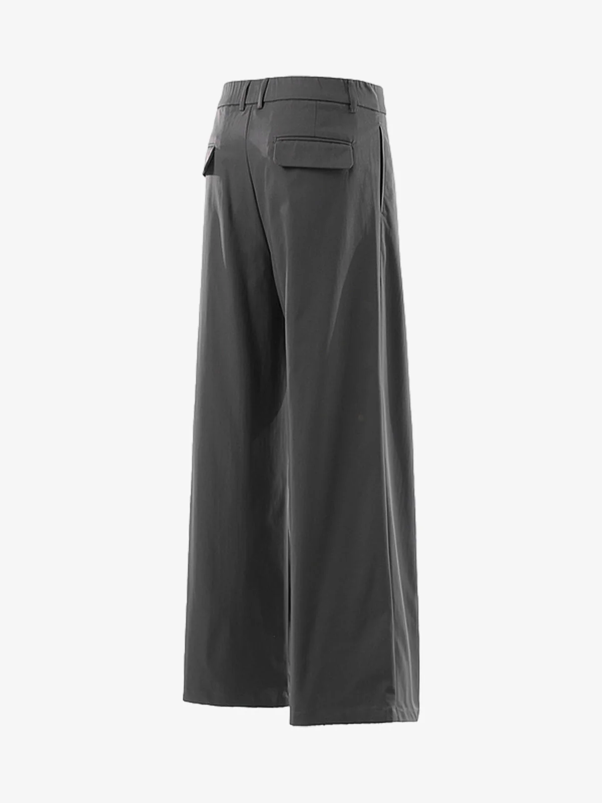 Pleated Drape Bootcut Suit Pants - Image 10