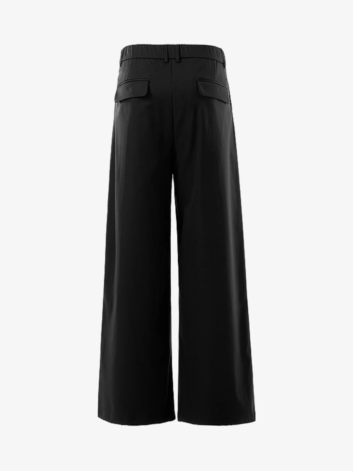 Pleated Drape Bootcut Suit Pants - Image 9