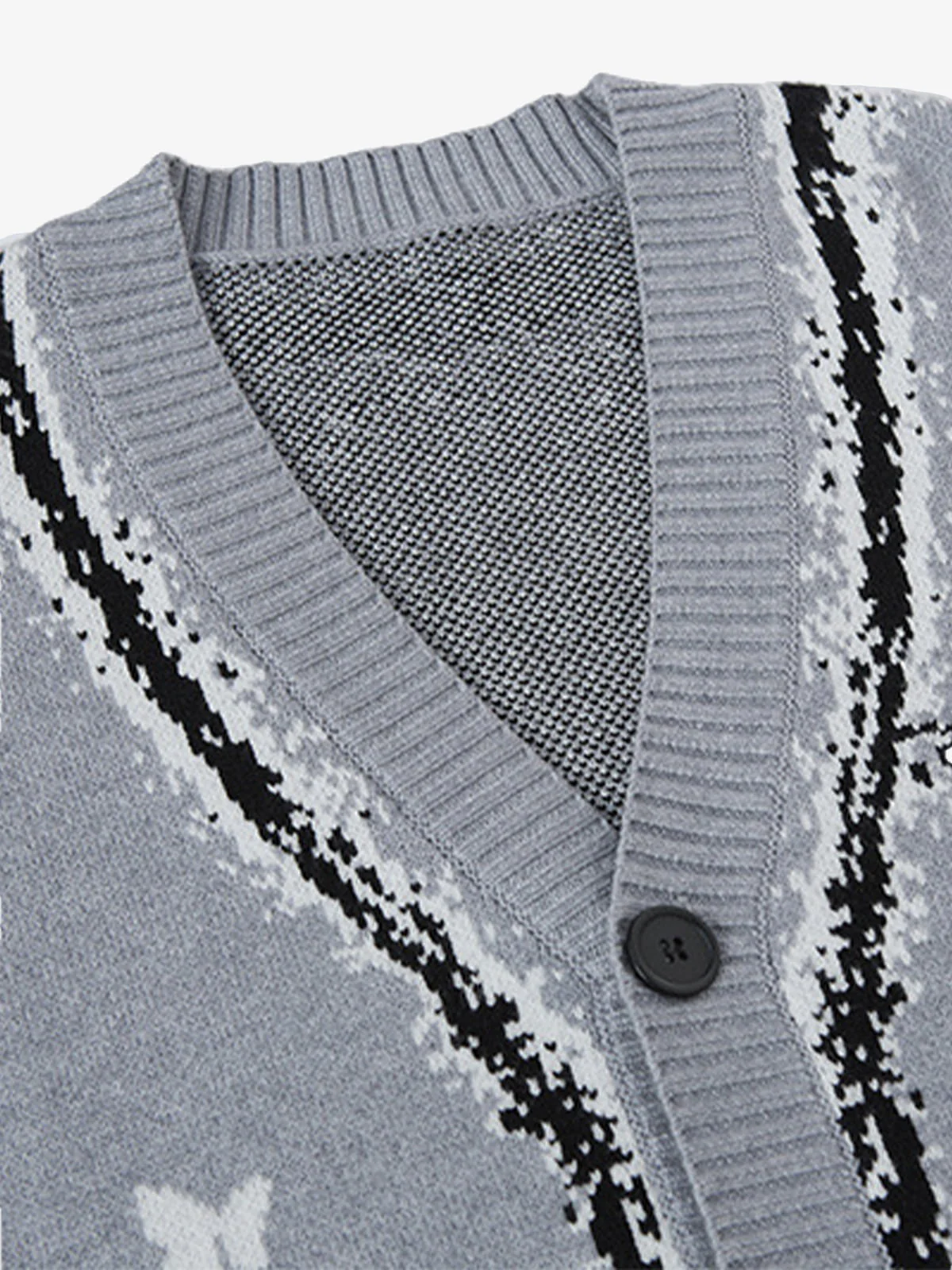 Retro Butterfly Gradient Knit Cardigan Sweater - Image 18