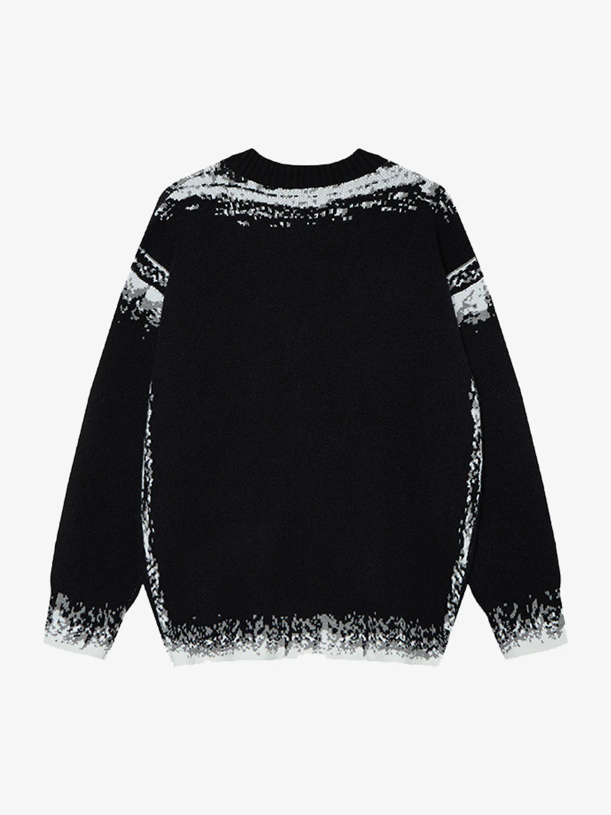 Retro Butterfly Gradient Knit Cardigan Sweater - Image 8