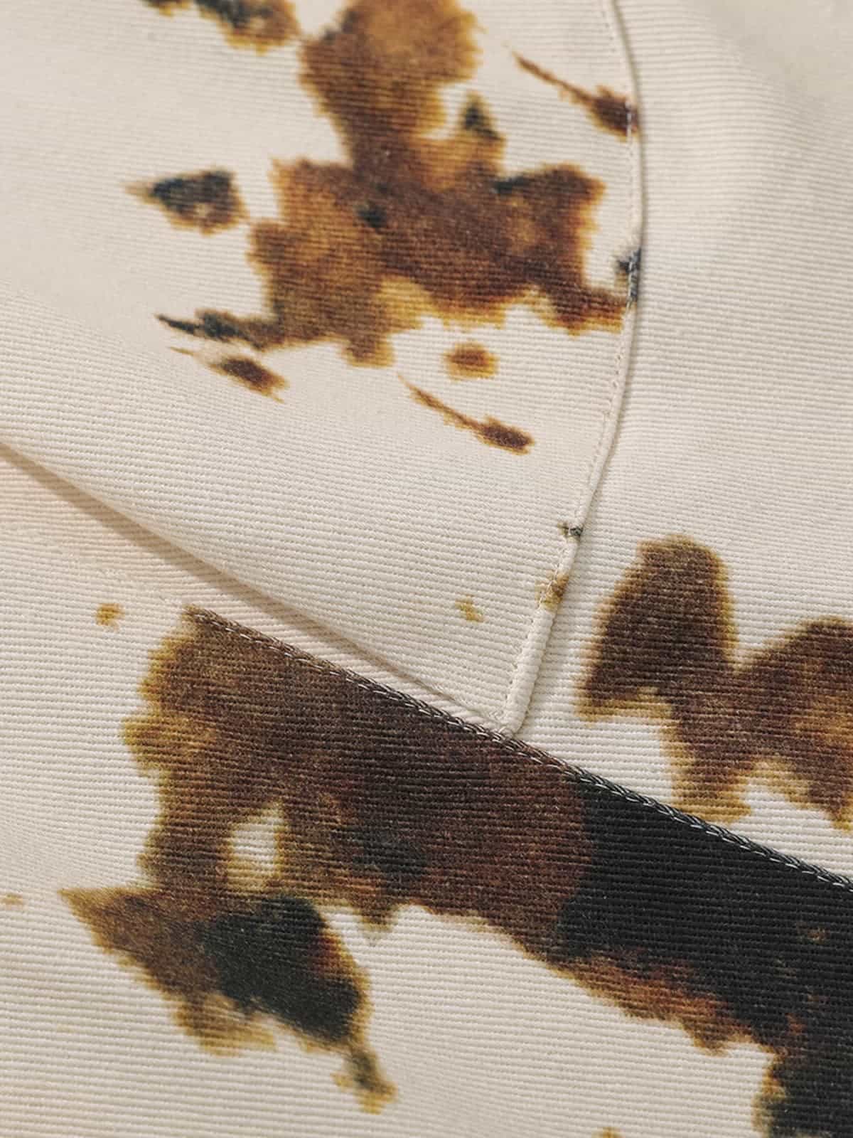 Retro Ink Splash Tie-Dye Barrel Jeans - Image 10