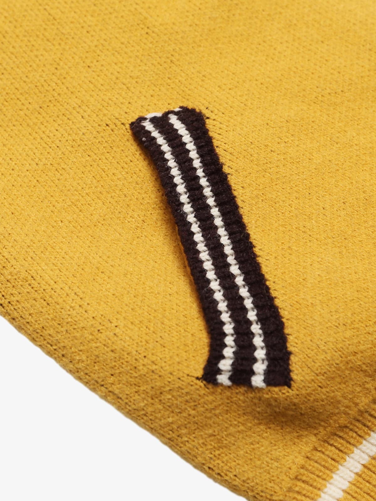 Retro Motorcycle Colorblock Knitted Zip-up Sweater Jacket - Image 15