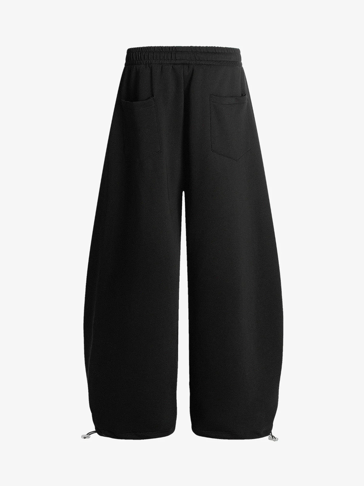 Retro Paratrooper Machete Pleated Design Printed Wide-Leg Pants - Image 9