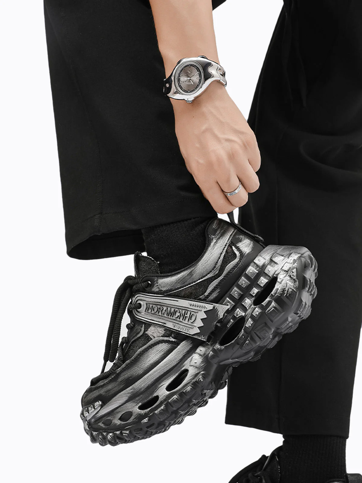 Retro Tire Sole Chunky Sneakers - 2340 - Image 3