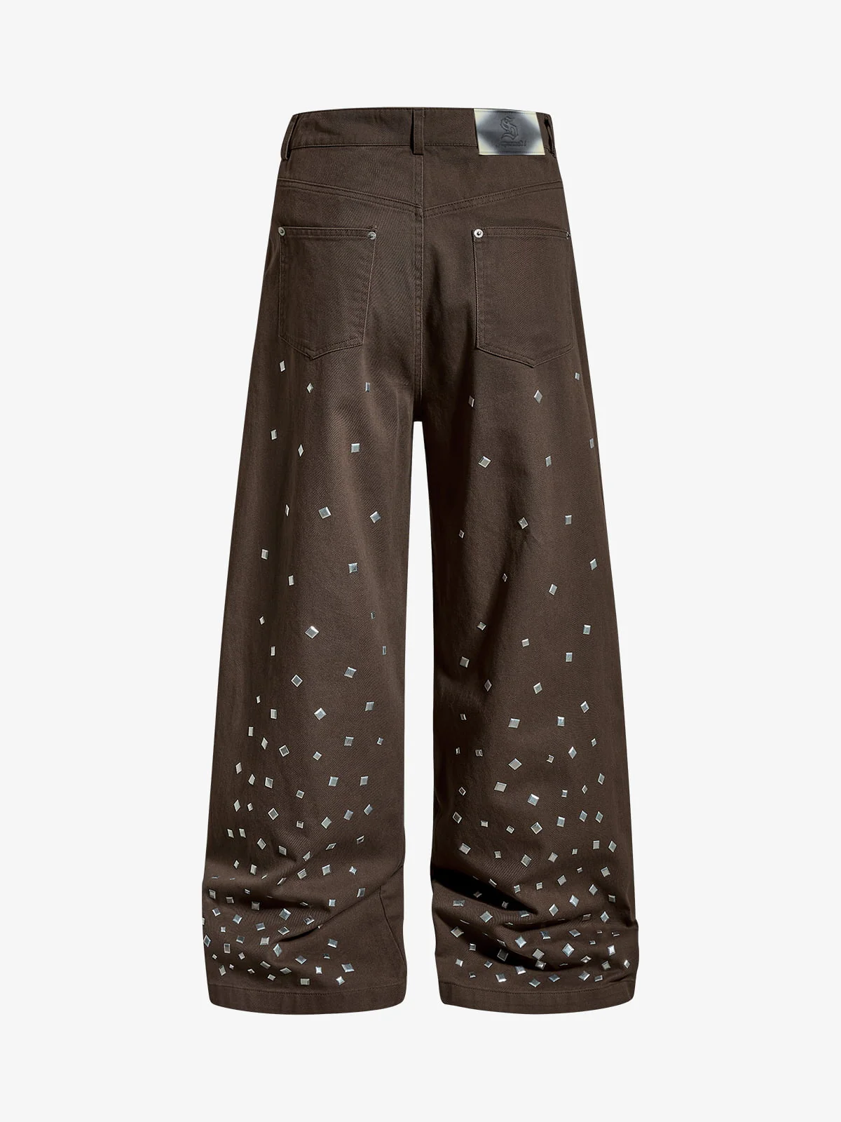 Rhinestone Straight Leg Pants - Image 4