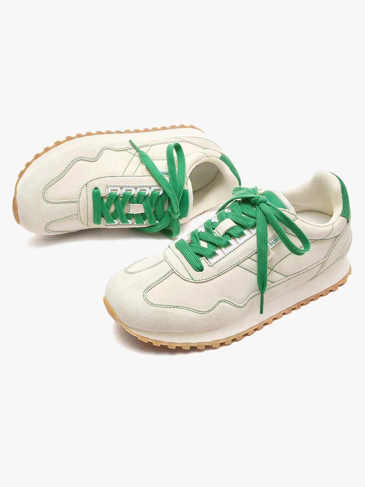 Street Contrast Color Stitching Forrest Gump Sneakers - Image 5