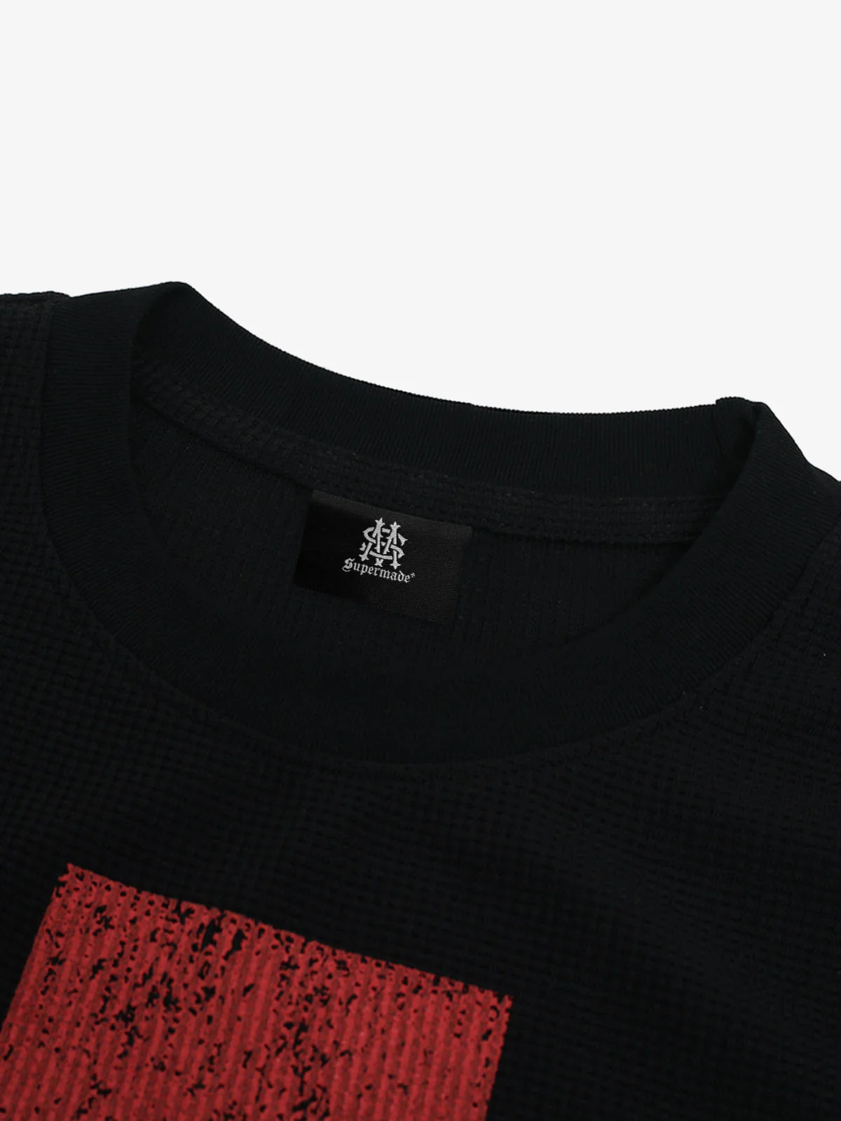 Street Cross Lettering Print Long-Sleeved T-Shirt - Image 6