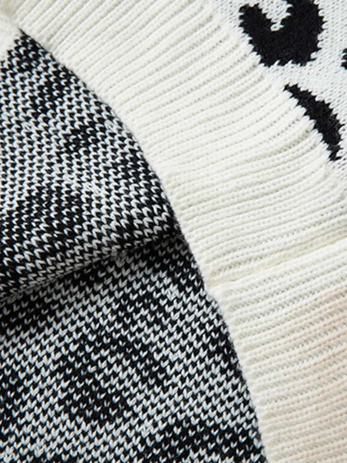 Street Leopard Print Knit Sweater - Image 14