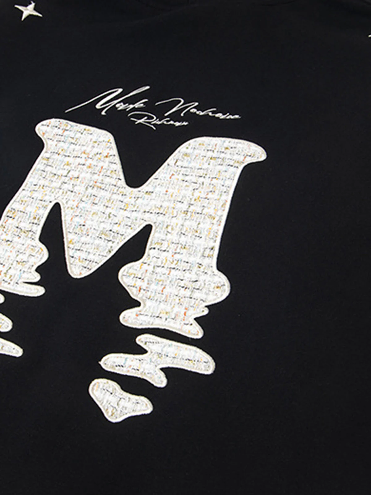 Street Letter Embroidery Simple Loose Hoodie - Image 4