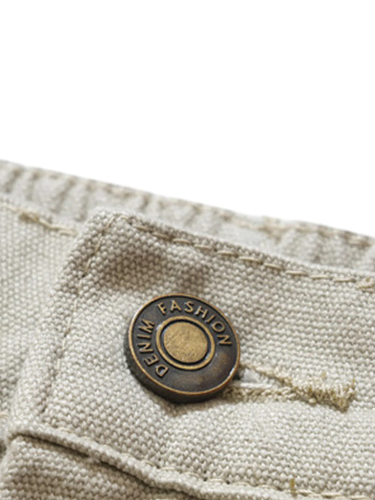 Retro Structured Design Cargo Shorts - Image 5