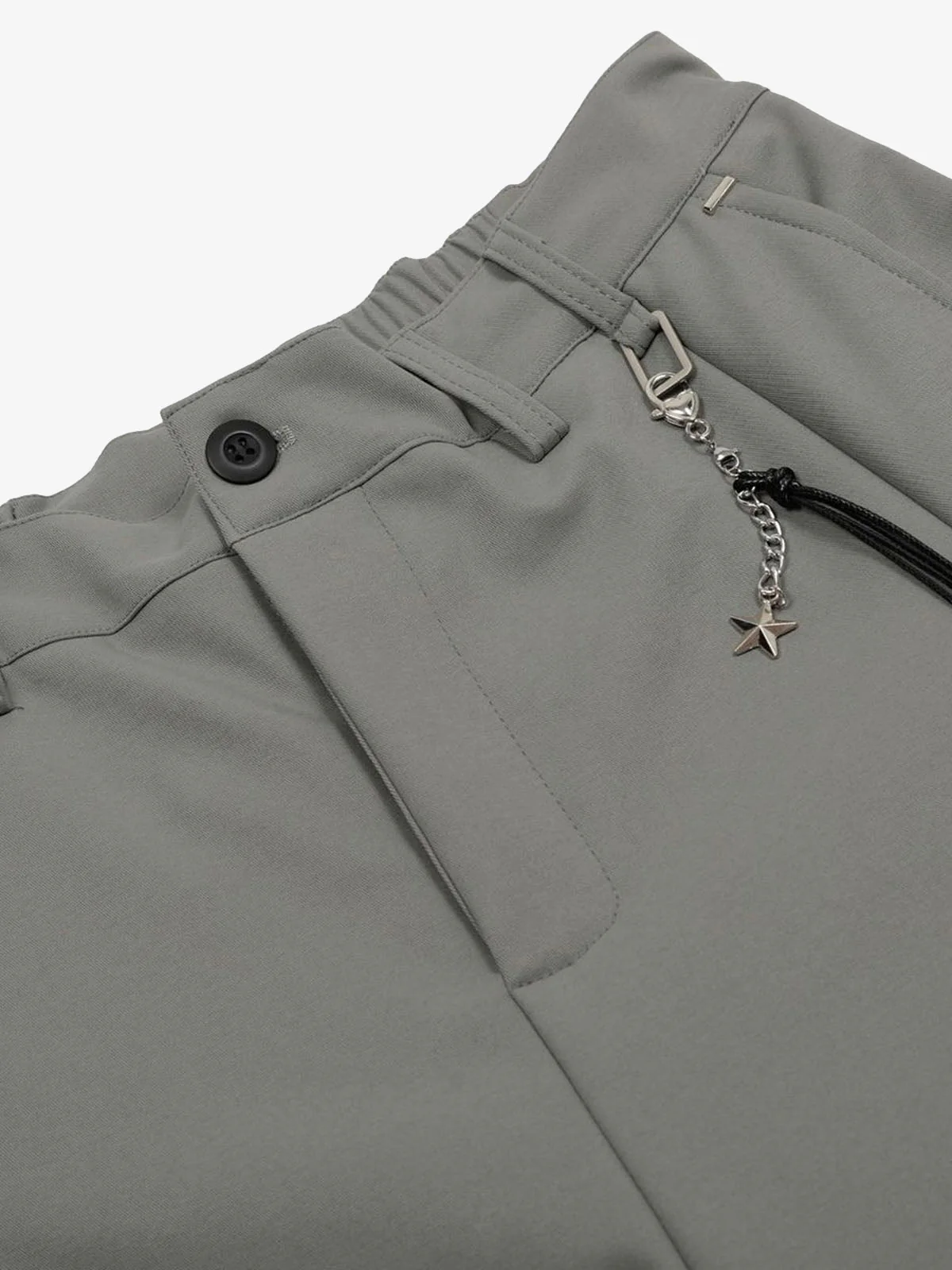 Elastic Waistband Barrel Pants - 2425 - Image 12