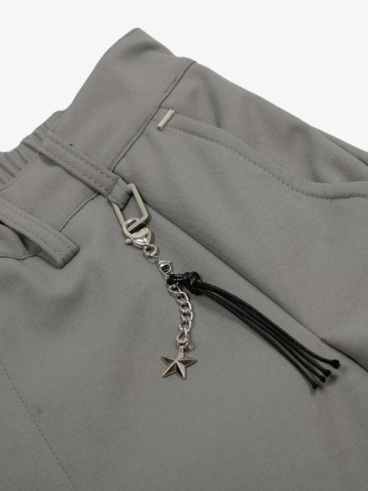 Elastic Waistband Barrel Pants - 2425 - Image 16