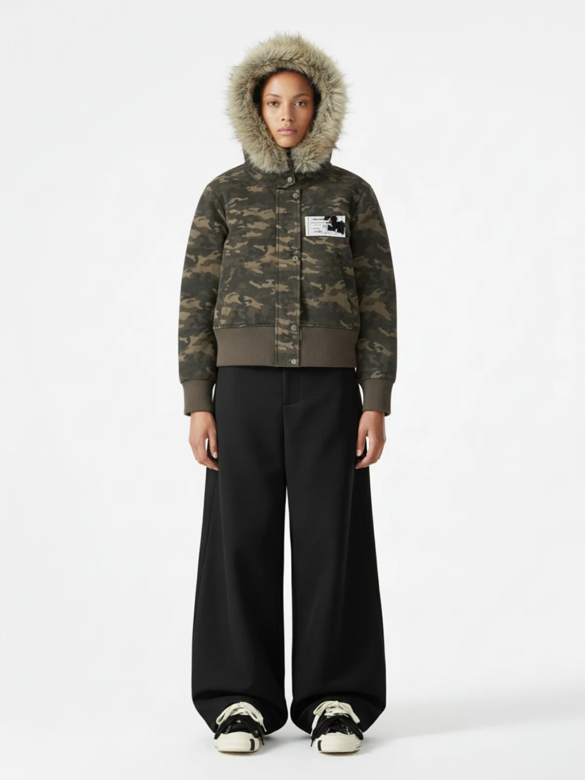 Elastic Waistband Barrel Pants - 2425 - Image 6