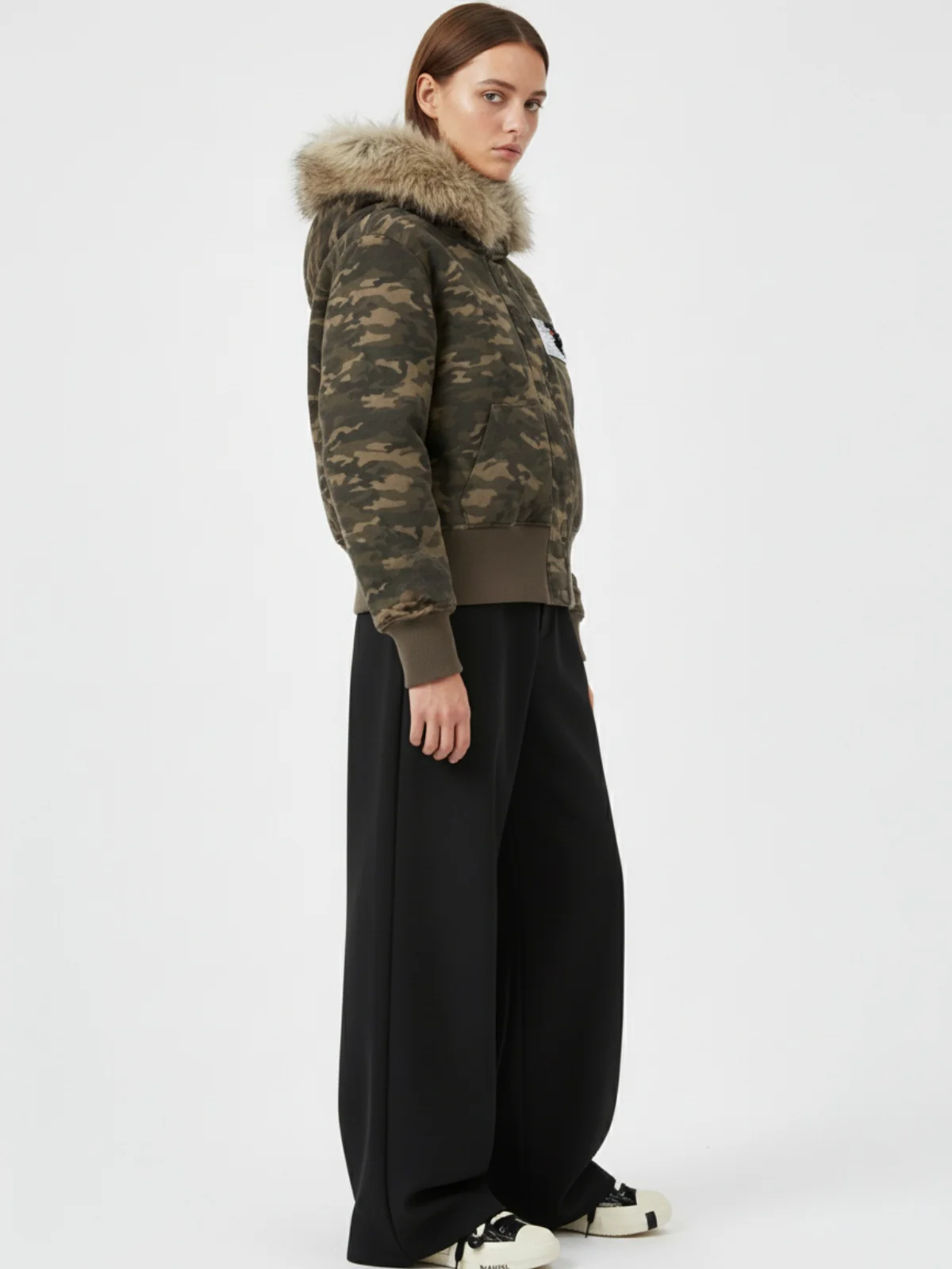 Elastic Waistband Barrel Pants - 2425 - Image 7