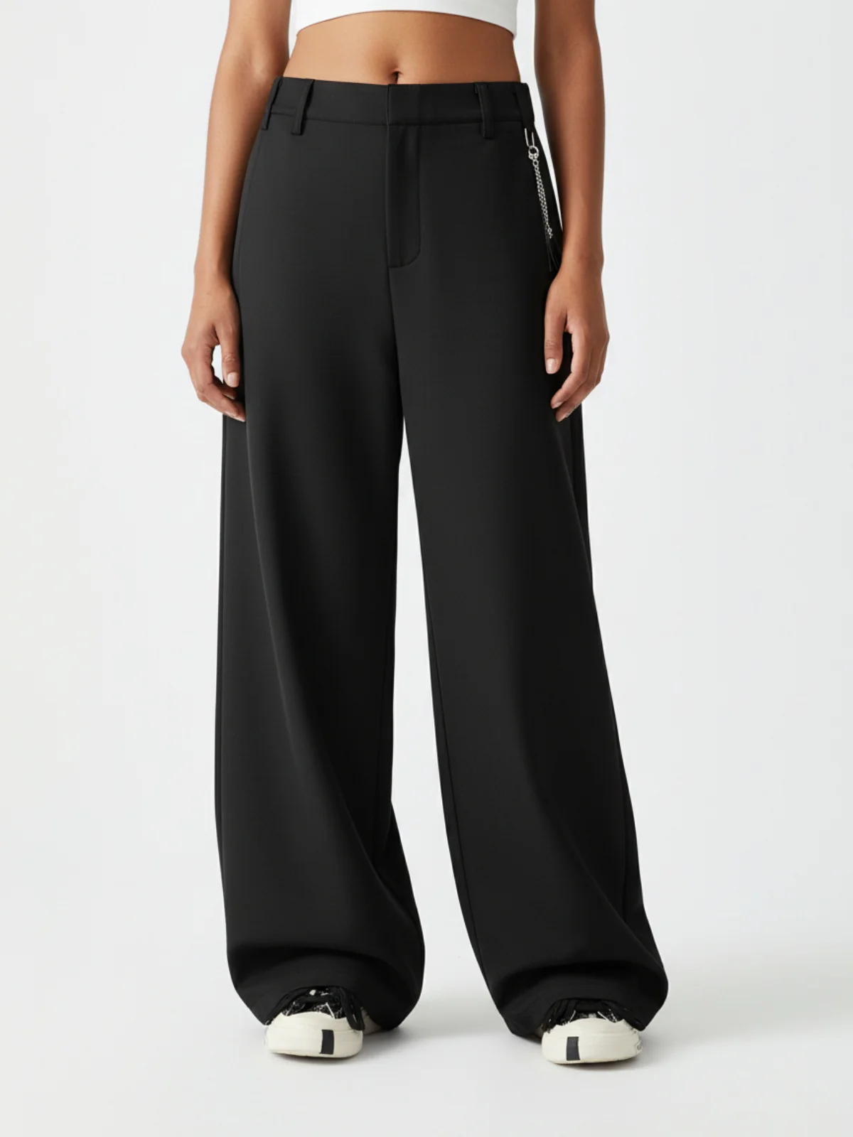 Elastic Waistband Barrel Pants - 2425 - Image 8