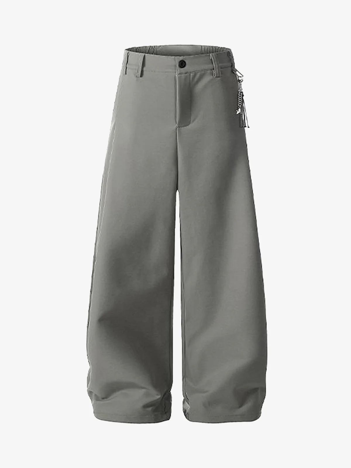 Elastic Waistband Barrel Pants - 2425 - Image 9