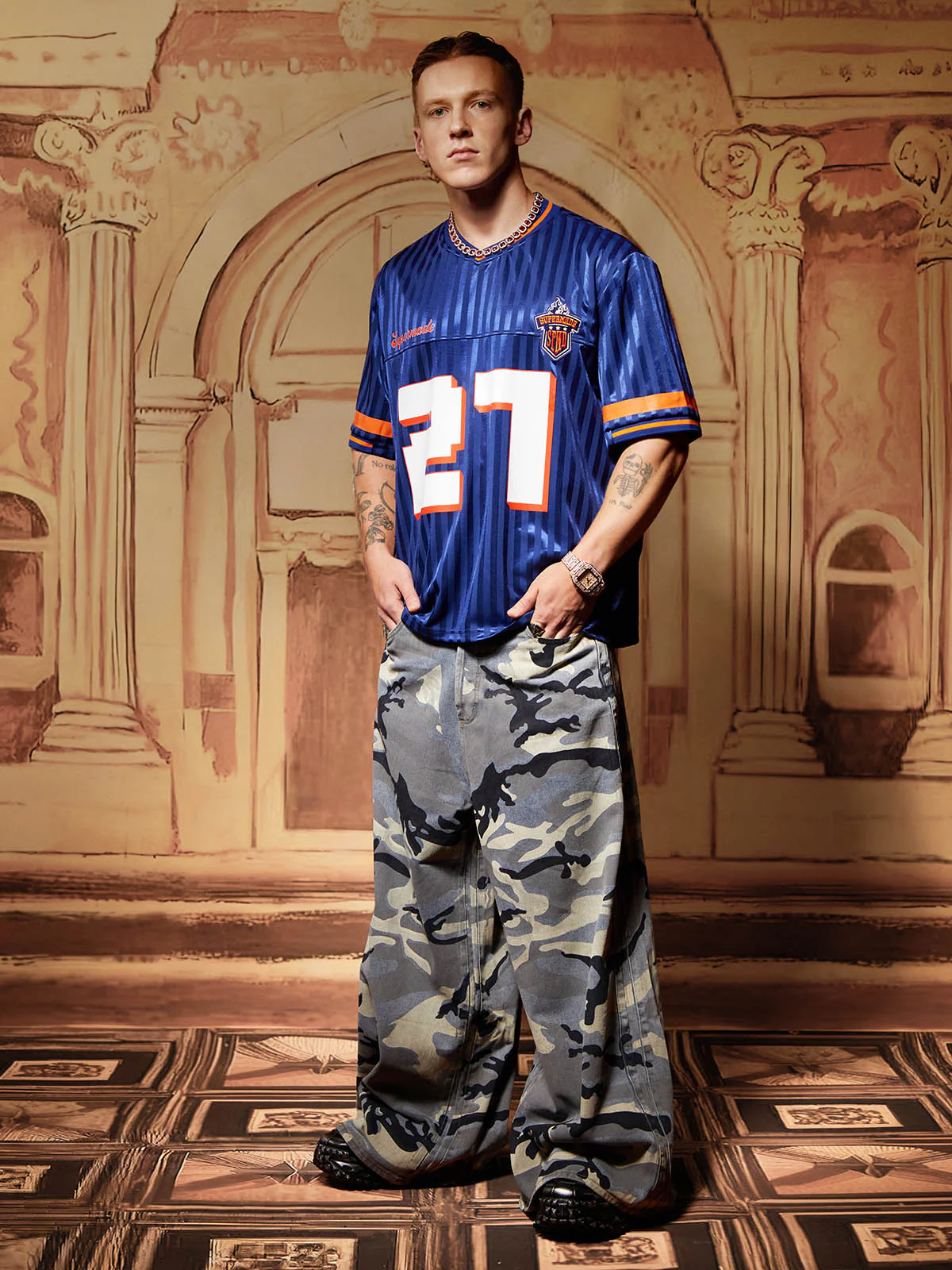 Original Striped Baseball Jersey T-Shirt - 2394 - Image 5