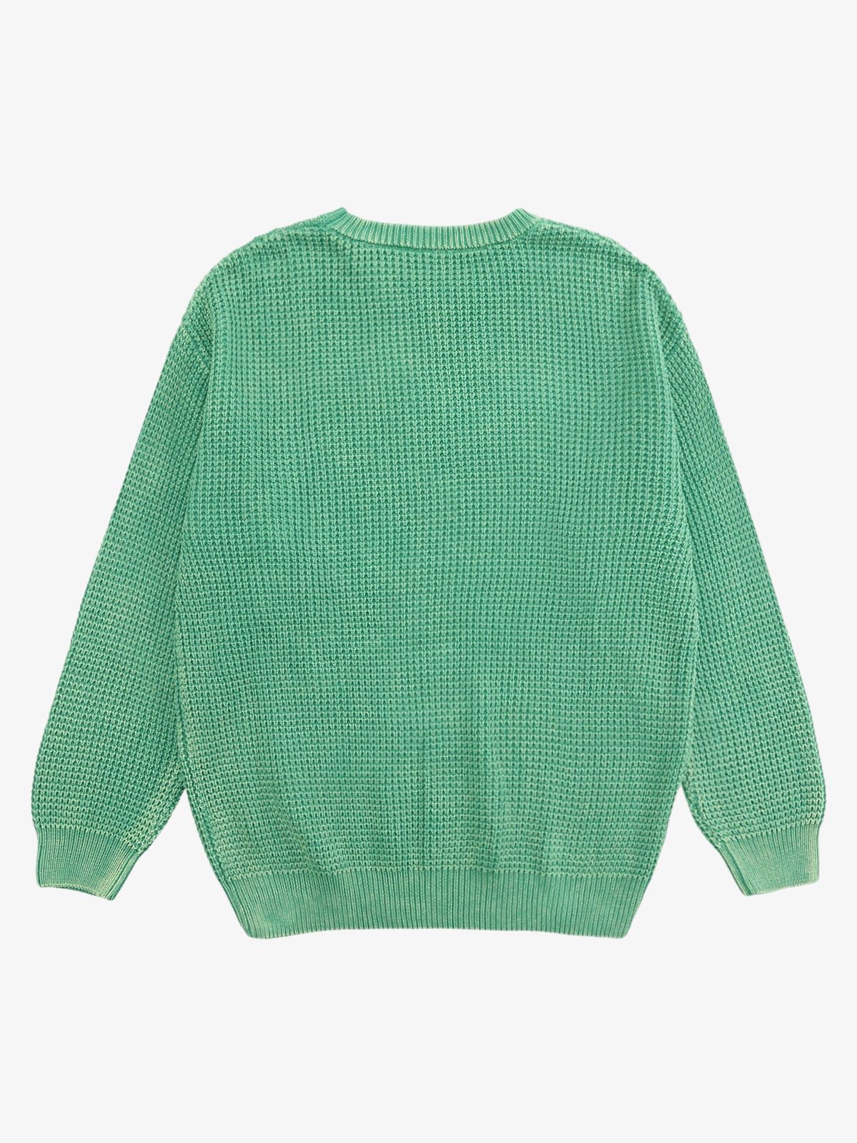 Retro Washed Old Label Sweater - Image 2