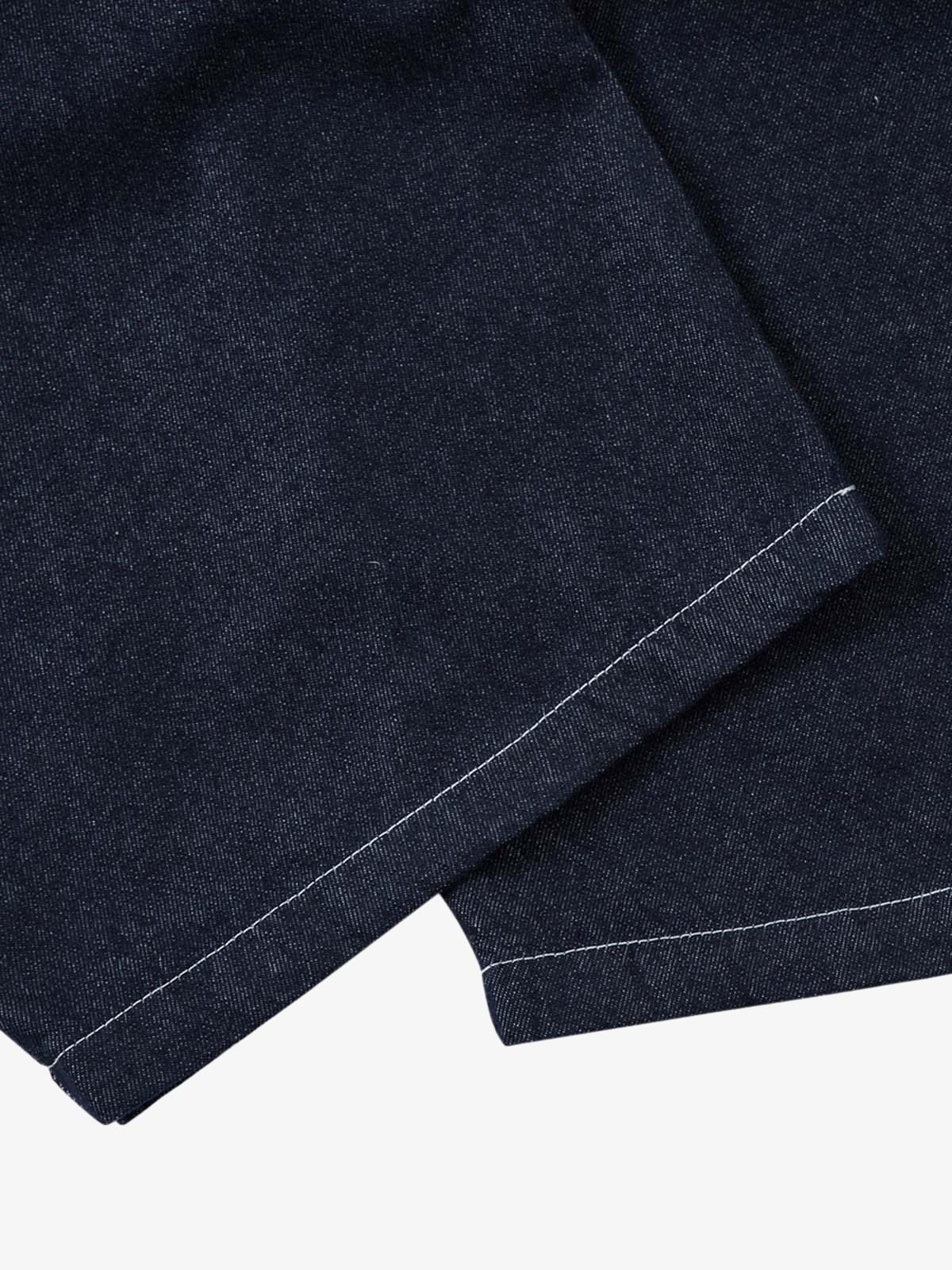 Deconstructed Contrast Stitching Pleated Baggy Barrel Jeans - 2343 - Image 15