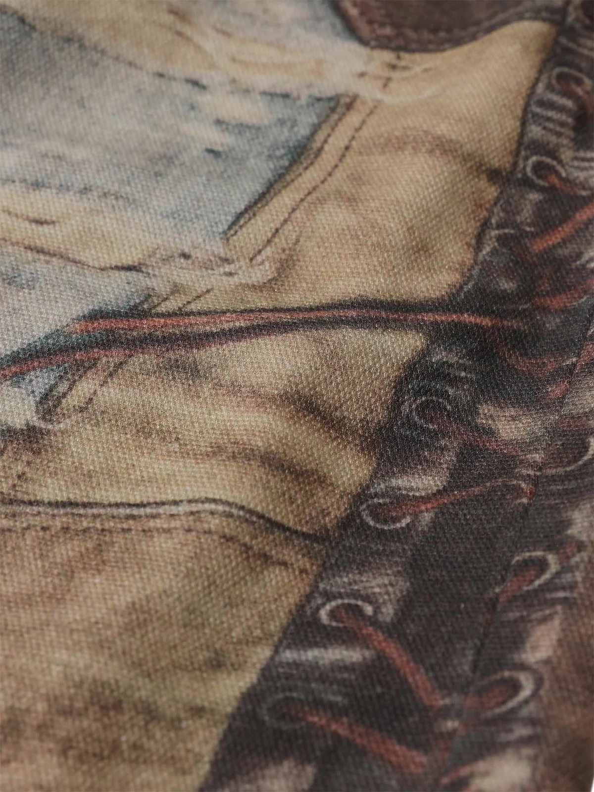 Thesupermade High Street Distressed Washed Printed Jeans - 2246 - Image 9