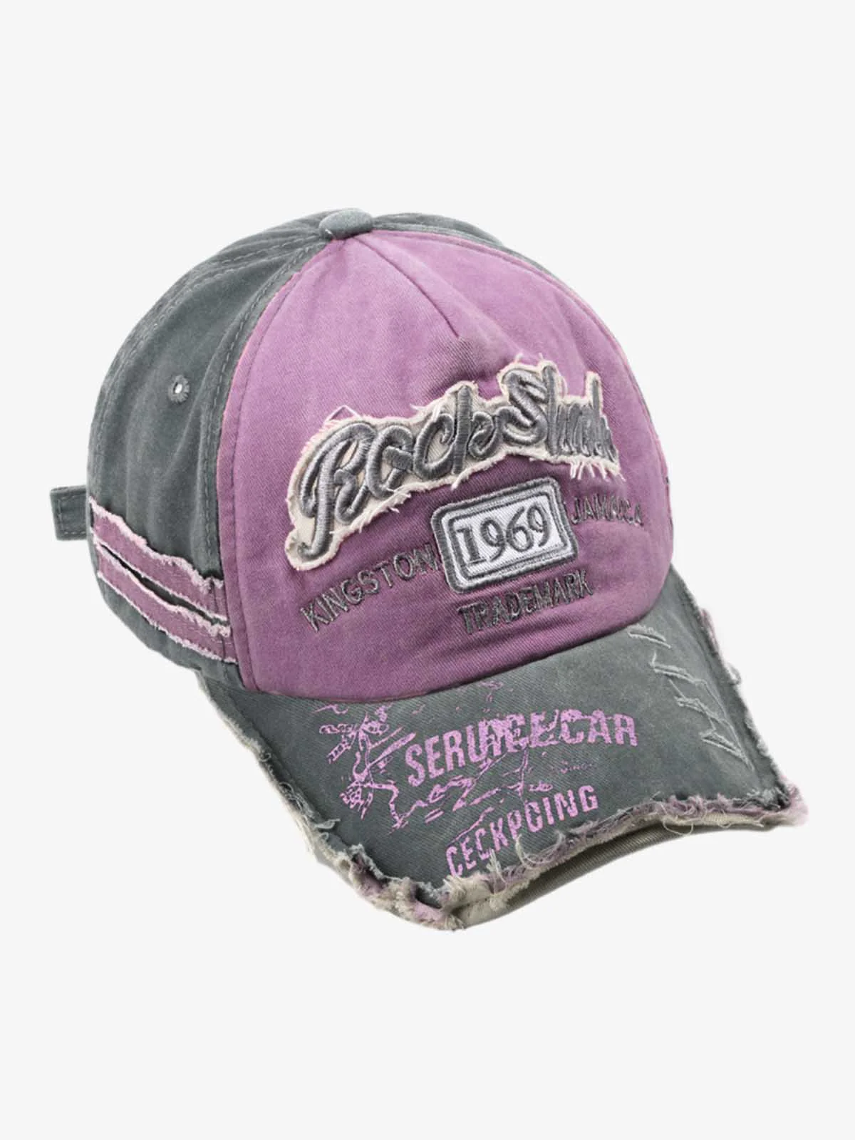 Thesupermade Retro Letter Denim Cap - 2136 - Image 2