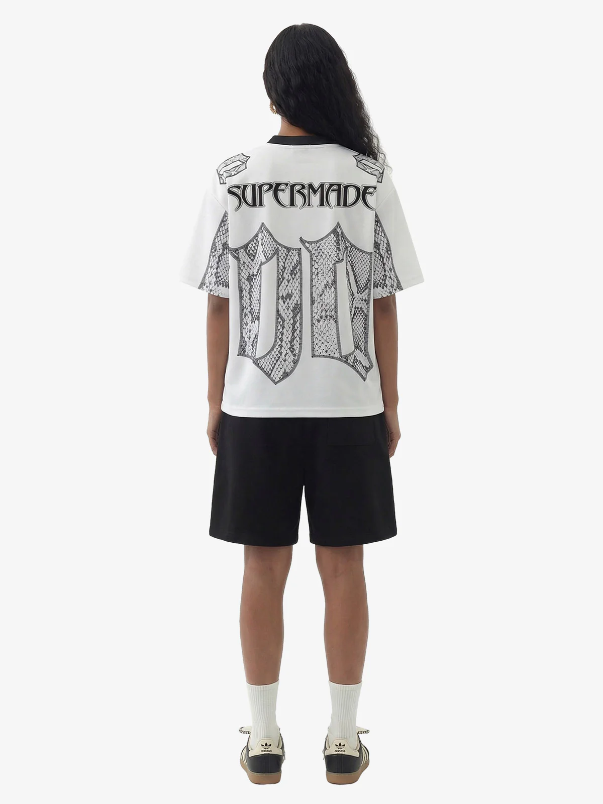 Jersey Style Snake Print T-Shirt - 2418 - Image 5