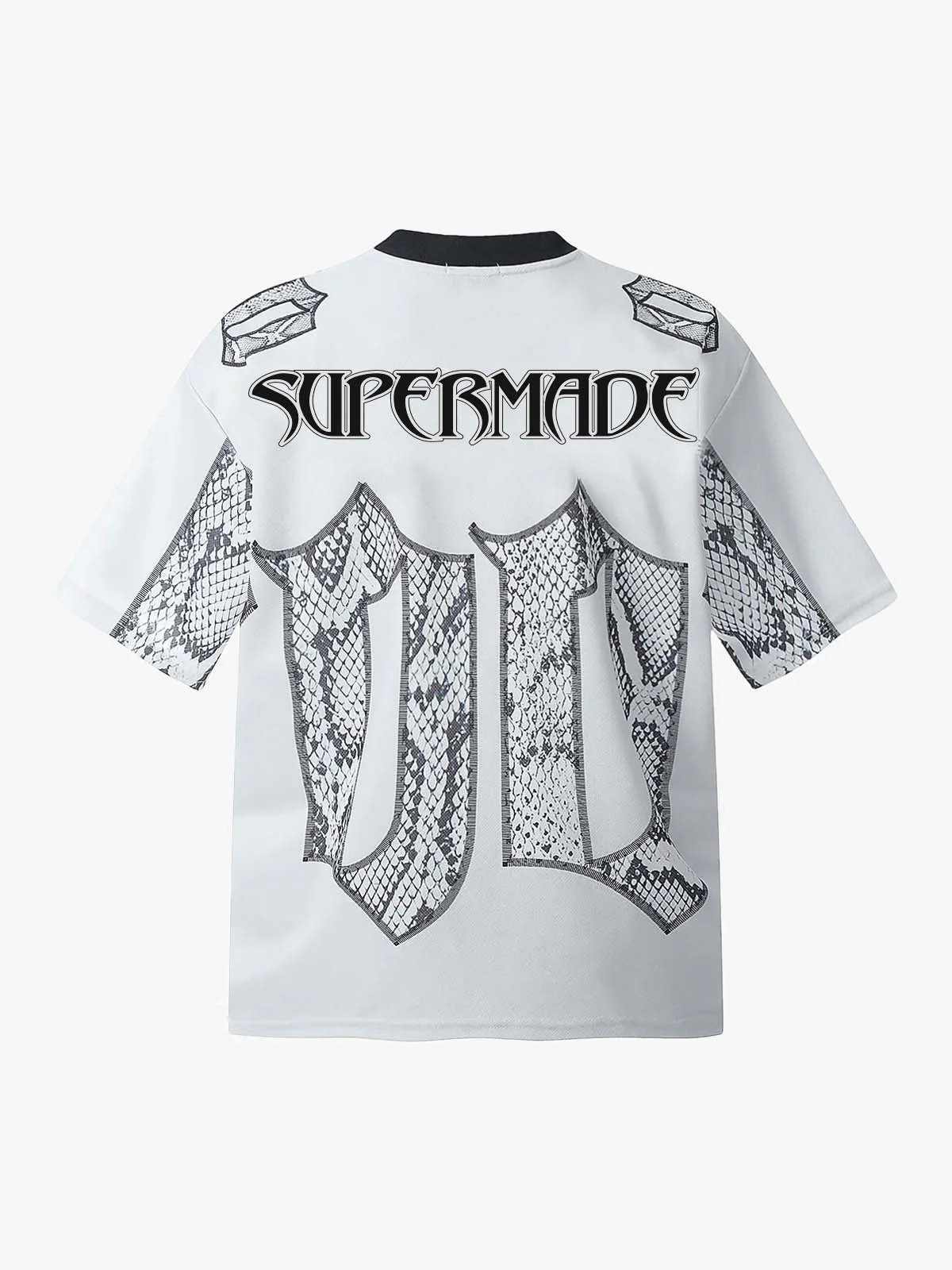 Jersey Style Snake Print T-Shirt - 2418 - Image 6
