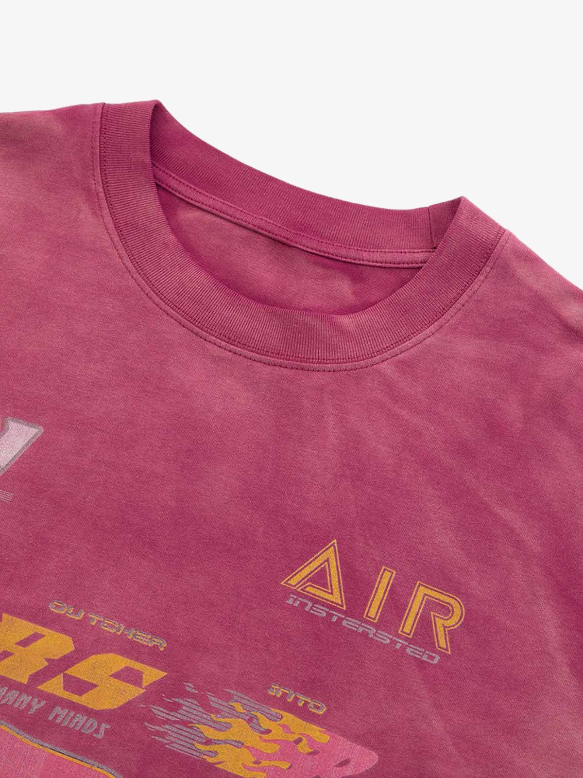 Thesupermade Washed Edge Long Sleeve T-Shirt - Image 14