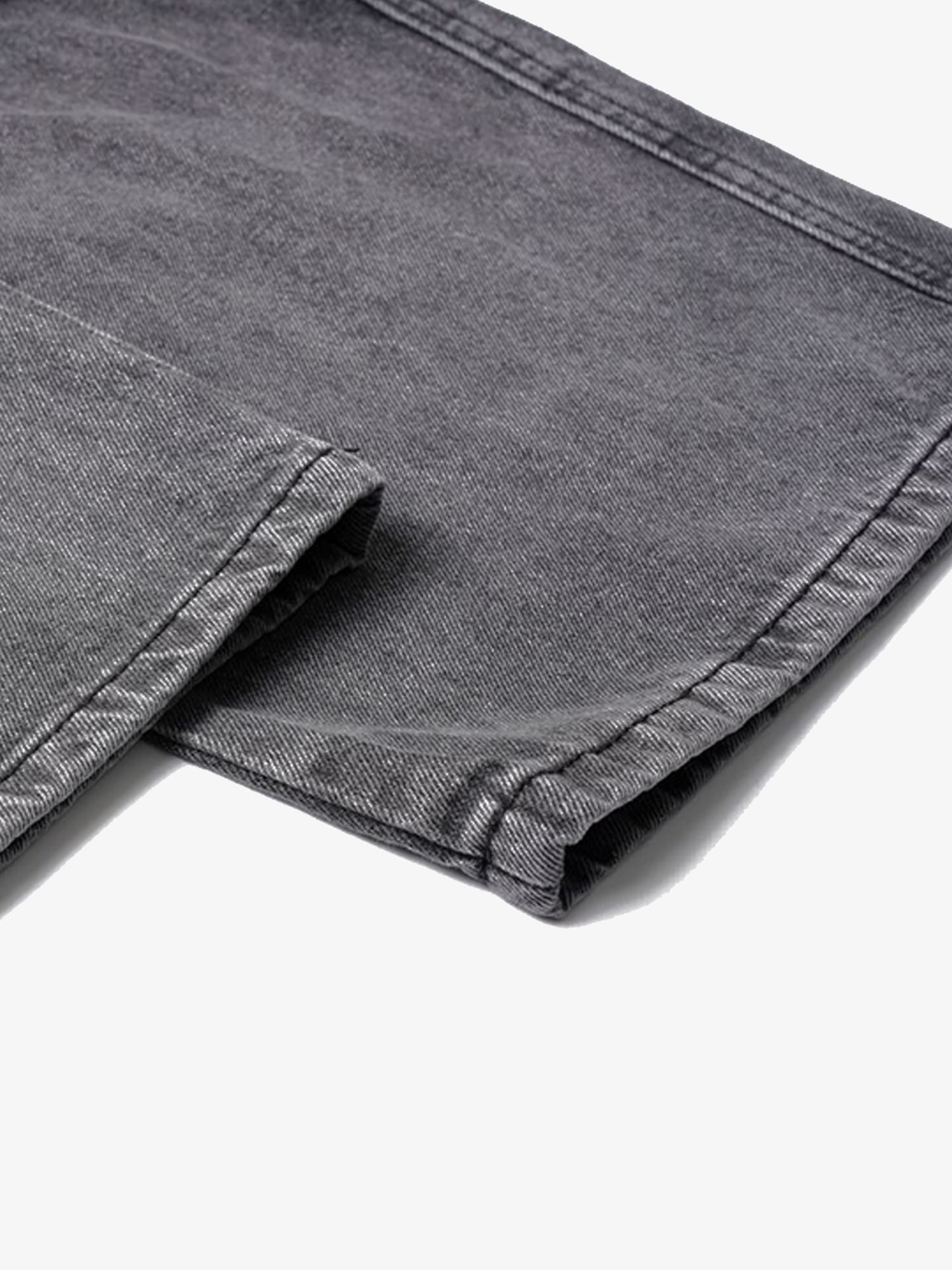 Washed Distressed Multi-Pocket Cargo Jeans - Image 7