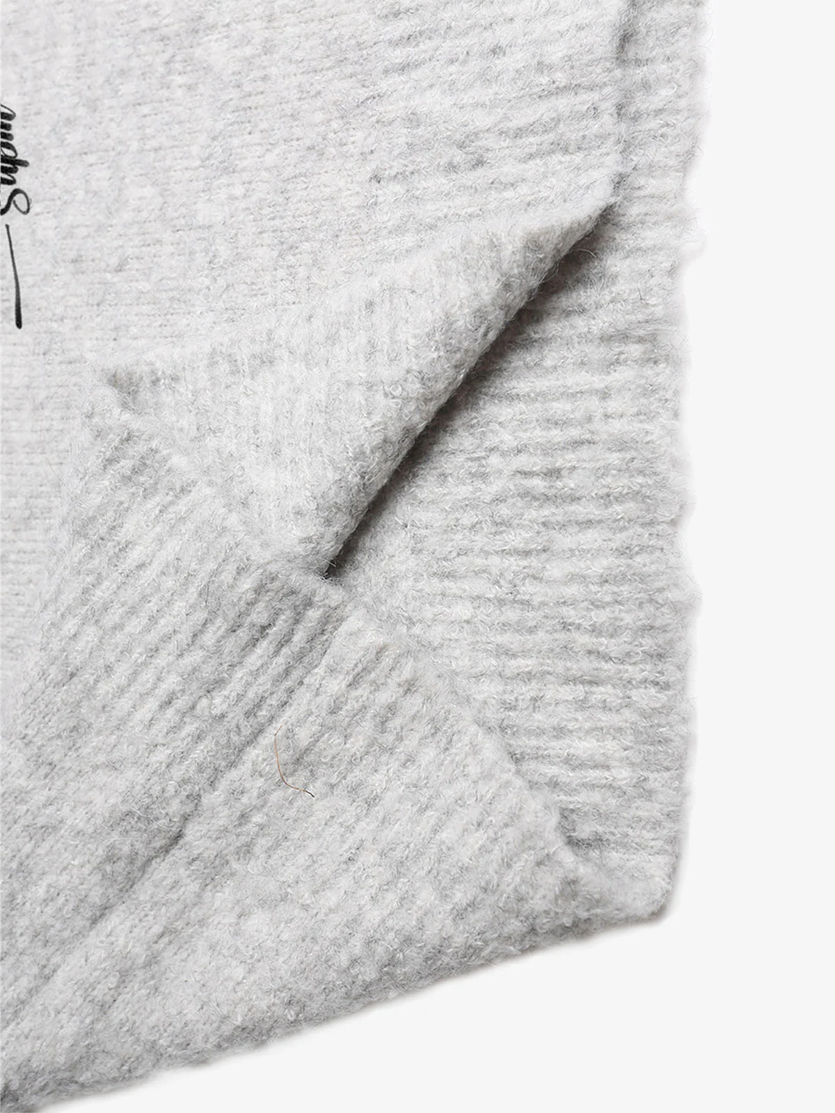 Vintage Christmas Dog Embroidery Knit Sweater - Image 7