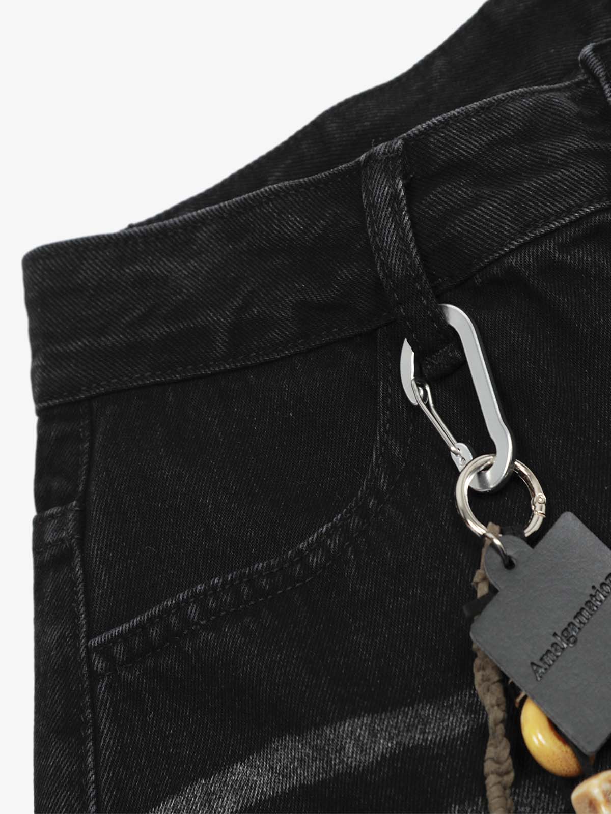 Vintage Embroidered Cross Washed Scimitar Jeans - Image 4