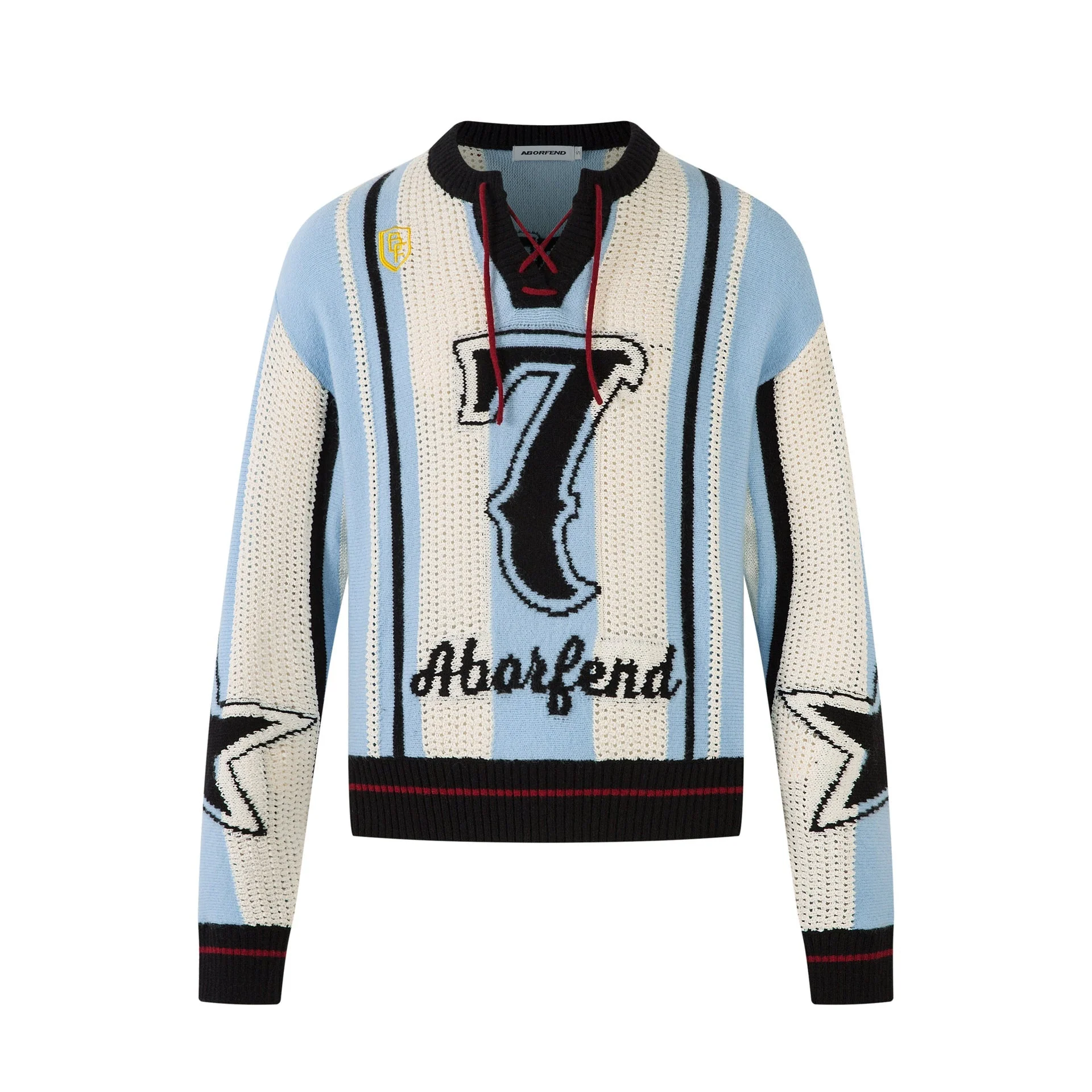 Vintage Sporty Crochet Hollow-knit Cropped Sweater - Image 16