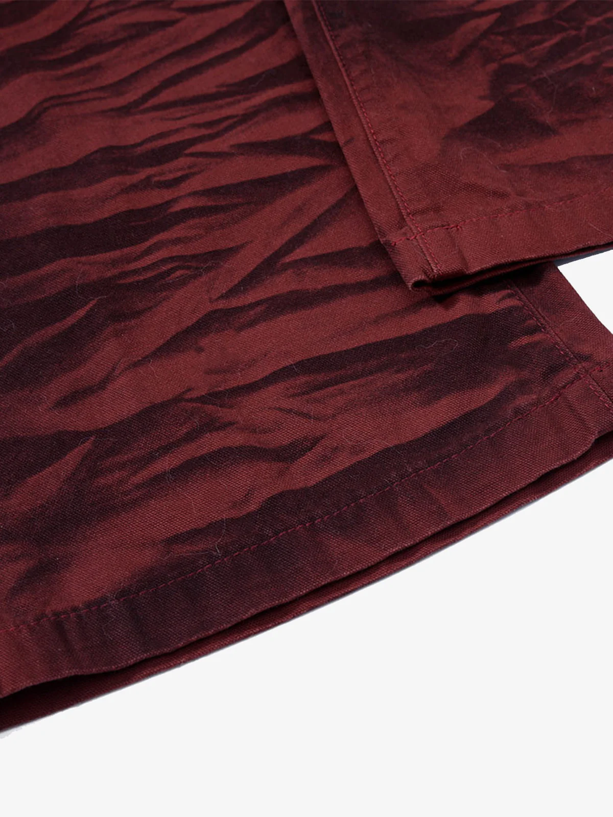 Wasteland Lava Wash Flared Wrinkled Texture Pants - Image 7
