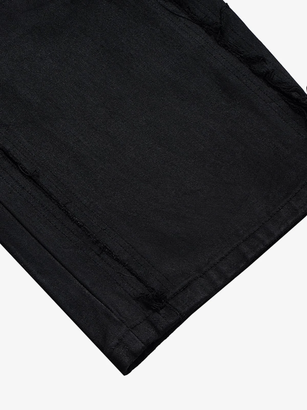 Waxed Baggy Side Whisker Jeans - 2439 - Image 3