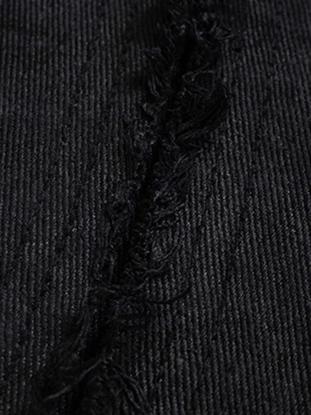 Waxed Baggy Side Whisker Jeans - 2439 - Image 6